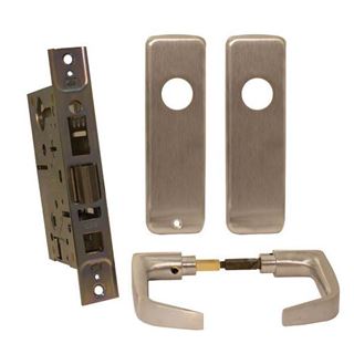 Picture of Best  Standard Mortise Lock Non-keyed or dummy trim; Satin Chrome