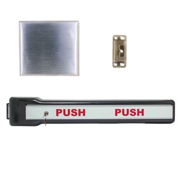 Picture of LKM10K Panic Bar Exit Only with Alarm & #2 Strike