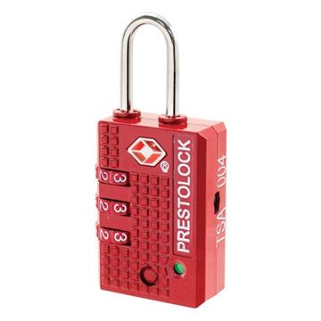Picture of Sesamee Classic SearchAlert Travel Lock: Red; TSA Approved