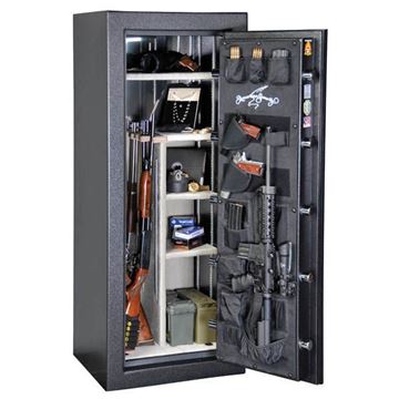 Picture of AMSEC BF Series 59-1/4” H x 24” W x  21” D Gun Safe with Premium Upgrade Package; Satin Black Textured
