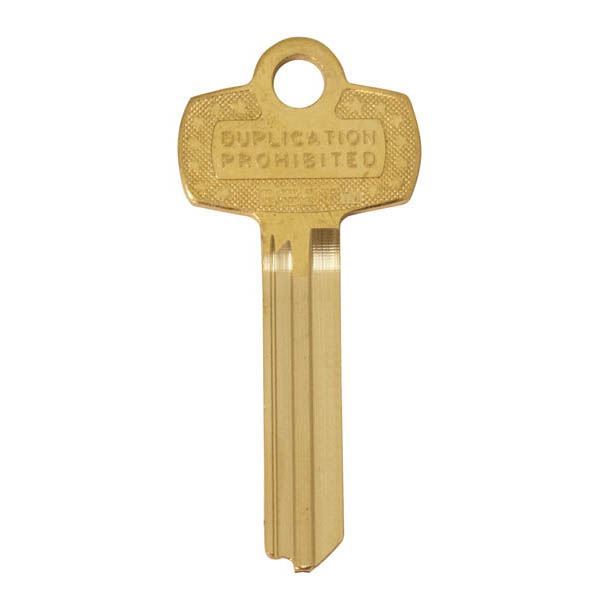 Picture of Best Key Blank  6/7 Pin “TD” Keyway: Nickel Silver