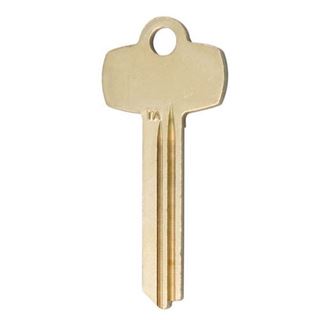 Picture of Ilco Best 1A1 Look Alike Duplication Prohibited Key Blank; TA Keyway