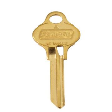 Picture of Schlage : 6 Pin C Keyway Key Blank Standard (Logo on one side, Blank on the other)
