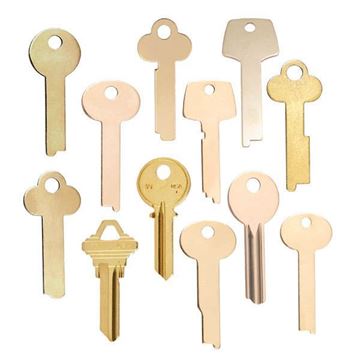 Picture of Lockmasters Bank Service Key Blank Kit