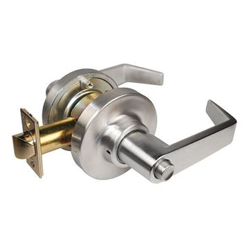 Picture of Grade 2 Privacy Cylindrical Door Lock Leverset: Satin Chrome - 175L-26D